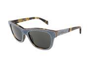 Diesel DL0111 S 84B Blue Denim Tortoise Wayfarer sunglasses