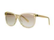 Calvin Klein CK4185 S 250 Yellow Clear Round Sunglasses