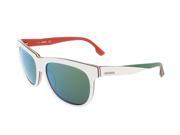 Diesel DL0112 S 24Q White Orange Green Wayfarer sunglasses