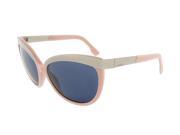 Diesel DL0117 S 72V Baby Pink Silver Cat Eye sunglasses