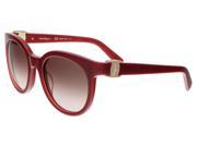 Salvatore Ferragamo SF783 S 613 Red Wayfarer Sunglasses