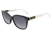 Fendi FF0054S 07TX Black Penquin White Butterfly sunglasses