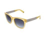 Dsquared DQ0162 S 39W Translucent Yellow Square sunglasses