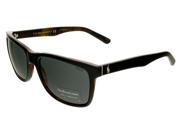 Ralph Lauren PH4098 526087 Black Tortoise Rectangle Sunglasses