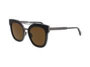 Bottega Veneta BV0012 S 003 Ruthenium Brown Butterfly Sunglasses