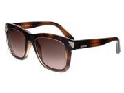 Valentino V725S 214 Havana Square Sunglasses