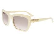 Salvatore Ferragamo SF763 S 105 White Rectangle Sunglasses