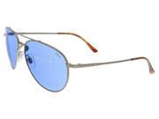 Ralph Lauren PH3094 S 929172 Aged Silver Aviator Sunglasses