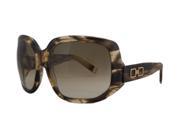 DSquared DQ 0020 50FD Olive Tortoise Oversized Square Full Rim Sunglasses