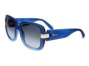 Salvatore Ferragamo SF779 S 414 Blue Gradient Square Sunglasses
