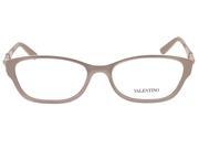 Valentino V2621 610 Rose Rectangular Valentino Eyewear
