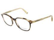 Ermenegildo Zegna EZ5007 V 062 Horn Brown Wayfarer prescription eyewear frames