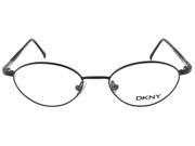 DKNY 6207 001 Shiny Black Matte Black Oval Eyewear