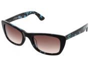 Just Cavalli JC 491S S 56F Brown Blue Tortoise Wayfarer Sunglasses
