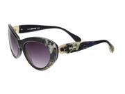 Just Cavalli JC630S 05B Black Cateye Sunglasses