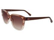 Lacoste L815 S 662 Antique Rose Square sunglasses Sunglasses