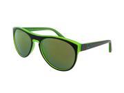 Lacoste L782S 002 Black Green Wayfarer Sunglasses