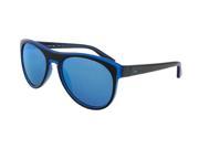 Lacoste L782S 006 Black Blue Wayfarer Sunglasses