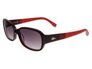 Lacoste L784 S 615 Red Rectangle sunglasses Sunglasses
