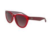Lacoste L788S 664 Pink Oval Sunglasses