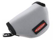 Gray Compact Neoprene Camera Case for Panasonic GM1 12 32mm lens Camera Bag Accessories