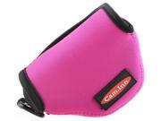 Pink Compact Neoprene Camera Case for Panasonic GM1 12 32mm lens Camera Bag Accessories