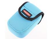 Blue Compact Neoprene Camera Case for Canon PowerShot G7X Nikon CoolPix S9900 Camera Bag Accessories