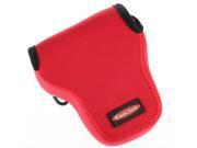 Neoprene Camera Case Bag for Nikon P600 Camera Accessories Bag Red