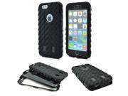Black Slim Durable Dustproof Shockproof Hard Back Skin Case Cover For iPhone 6 5.5