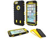 Yellow Slim Durable Dustproof Shockproof Hard Back Skin Case Cover For iPhone 6 5.5