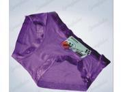 Purple NEW 3 PCS Ladies Women Lingerie Bamboo Fiber Panties Seamless Underwear Knickers