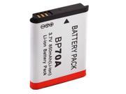 NEW BP 70A BP70A Battery pack Fr Samsung SL605 SL630 ST60 ST61 ST70 ST71 digital