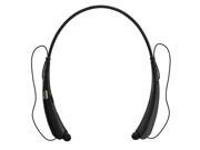 Wireless Bluetooth 4.0 Music Stereo Universal Headset Headphone Vibration Neckband Style for iPhone iPad Samsung LG black