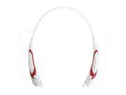 Wireless Bluetooth 4.0 Music Stereo Universal Headset Headphone Vibration Neckband Style for iPhone iPad Samsung LG White Red