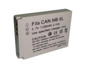 NEW HIGH QUALITY NB 5L LI ION BATTERY FOR CANON