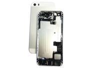 Silver Back Frame Cover Assembly For iPhone 5S