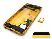 Black Glass 24K Golden Cover Assembly For Iphone 5s