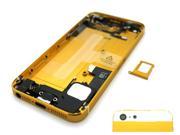White Glass 24K Golden Cover Assembly For Iphone 5s