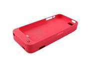 Pink EU PLUG External Backup Battery Charger Case Cover For Apple IPHONE 5 5S 4200mAh New