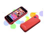 4200mAh JLW Pink External Rechargeable Backup Battery Power Charger Case For Iphone 5S 5G 5C