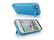 4200mAh JLW Blue External Rechargeable Backup Battery Power Charger Case For Iphone 5S 5G 5C