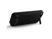 4200mAh JLW Black External Rechargeable Backup Battery Power Charger Case For Iphone 5S 5G 5C