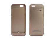 Gold External Backup Battery Charger Case Cover Power Bank 3200 mah for iphone 6 4.7