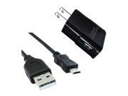 AC Wall Home Charger 6ft Universal Micro USB Cable for NOOK SIMPLE TOUCH BARNES USB 2.0 Type A to Micro B Cell Phones