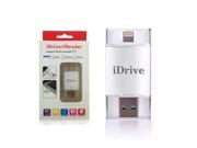 16GB iDrive iReader iFlash Fat32 External Storage USB Flash For Ipad Mini 2 3 4 Air 5 Iphone 5 5S 6S Plus