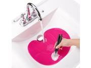 Silicone Makeup Brush Cleaner Washing Scrubber Board Cosmetic Cleaning Mat Pad