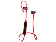 Wireless Bluetooth Headphones Stereo Earbuds Handfree Headset For iPhone Samsung LG Red