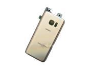 Battery Back Door Cover Replacement For Samsung Galaxy S7 Verizon G930V with Verizon Logo Gold