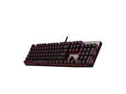 Mechanical Keyboard 104 key Gaming Keyboard with RGB Backlit Customizable with 9 Presets with Blue Switches for Tablet PC Mac Gamers