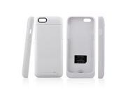 External Backup Battery Charger Case Cover Power Bank 3200 mah for iphone 6 4.7 White